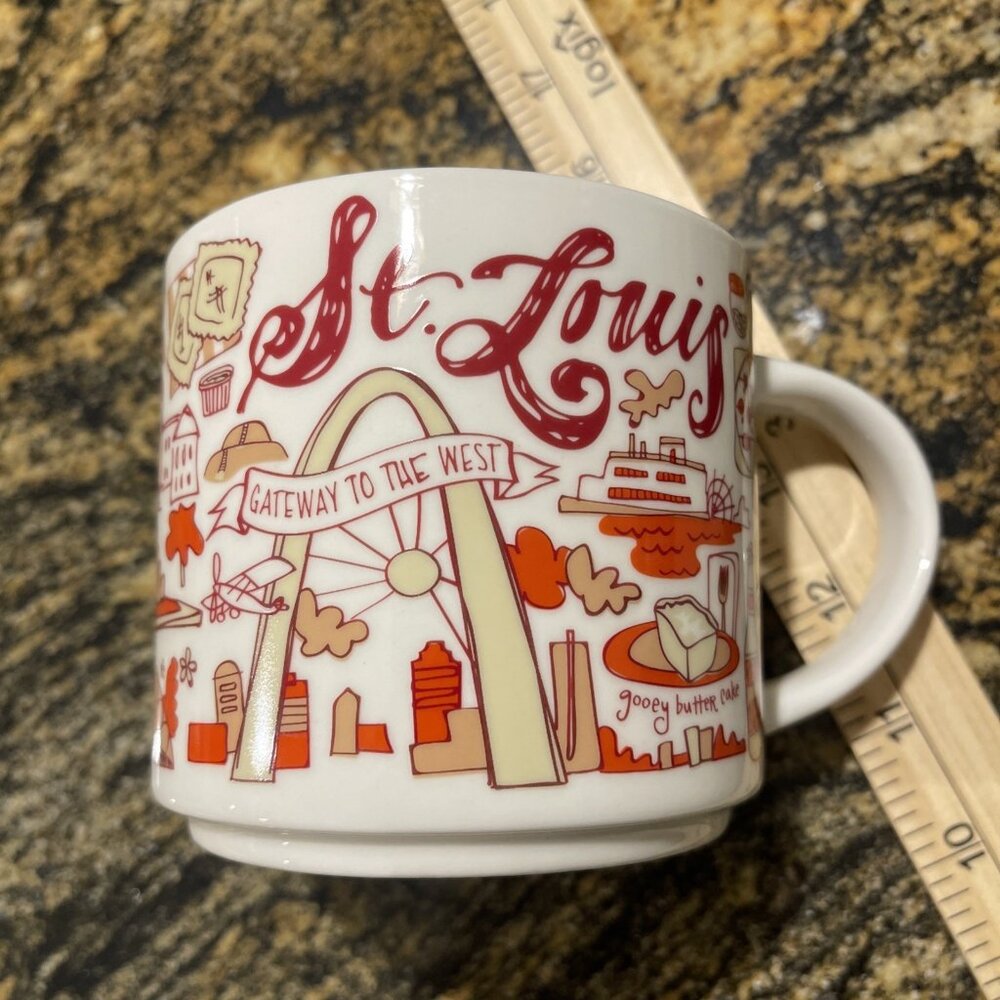 Starbucks St. Louis Cup Mug | Been There Series | Collection Coffee 14 Oz BWB 19